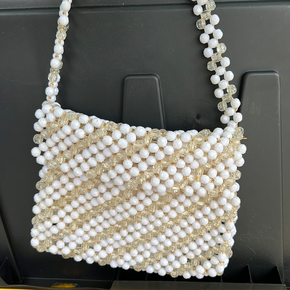 Vintage Delill beaded purse